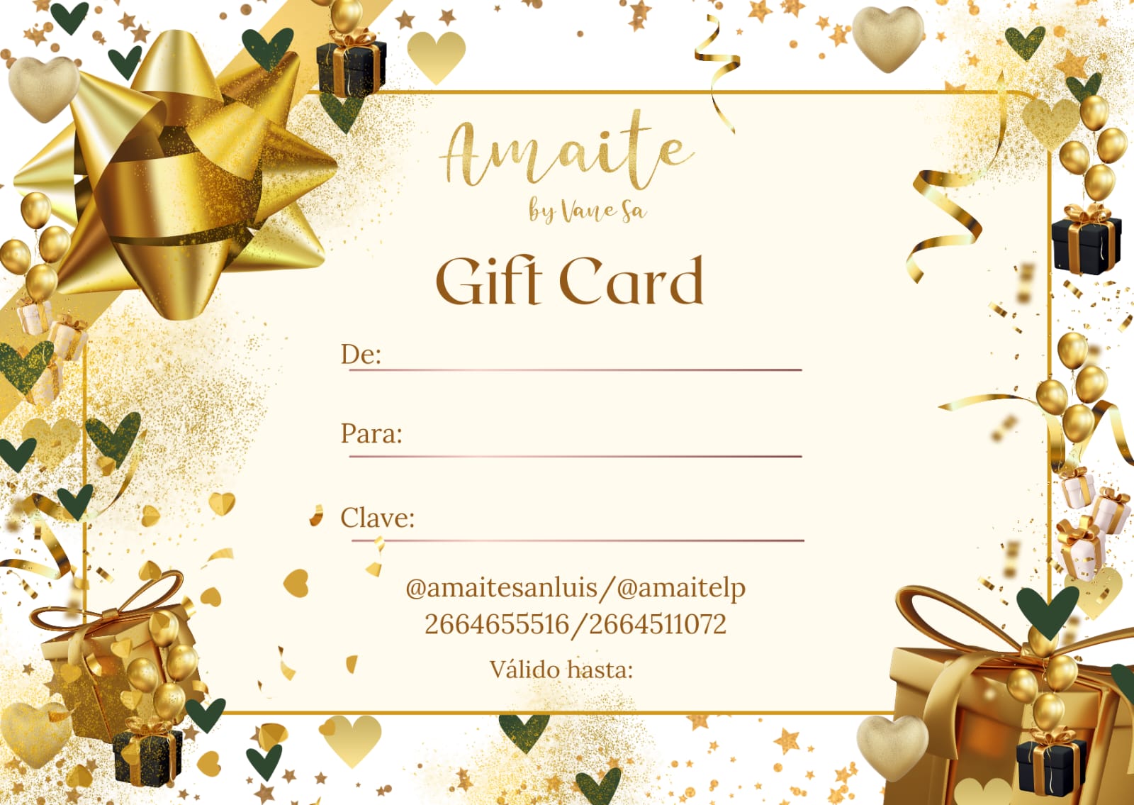 Gift Card Amaite